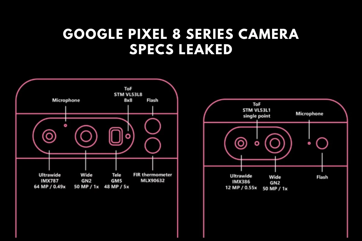 Google Pixel 8 Series Camera Specs Leaked